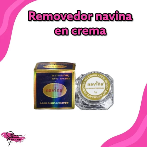 Removedor de Pestañas en Crema Navina
