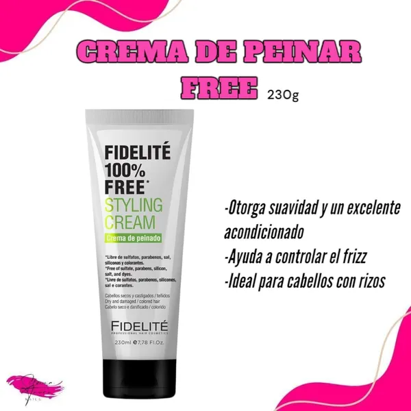 Crema para Peinar Free