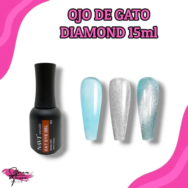 Semi Diamonds/Halo Ojo de Gato Navi 10ml