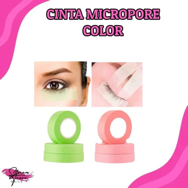 Cinta Micropore Color