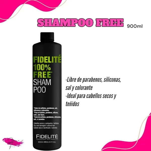 Shampoo Free Fidelite 900ml