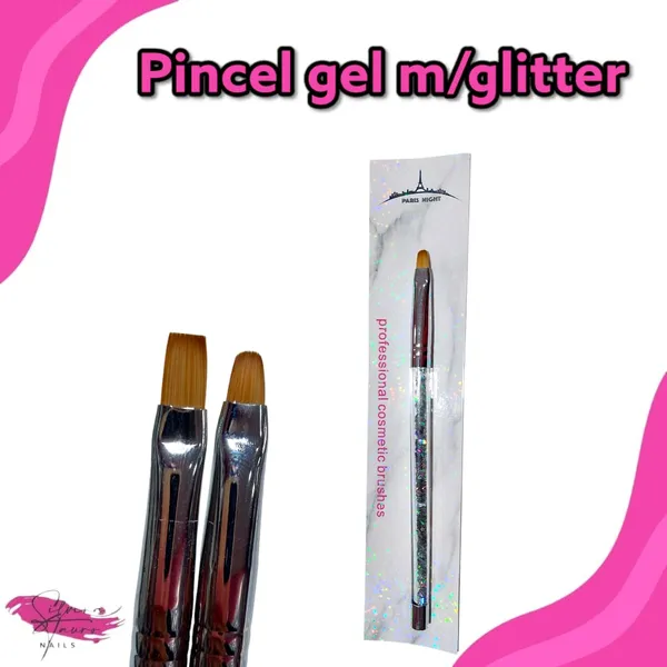 Pincel de Gel M/Glitter #6/8