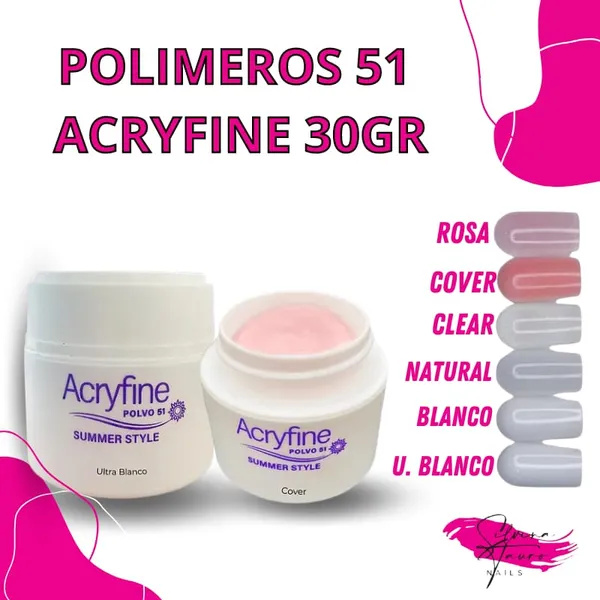 Polimero Acryfine 30gr 51