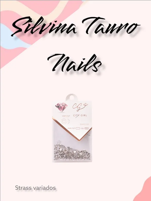 Strass Medidas Variadas City Girl