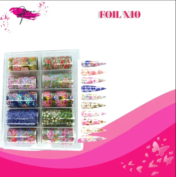 Caja de Foil X10