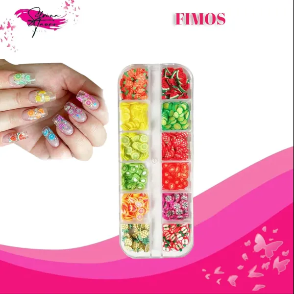Fimo Frutales X12