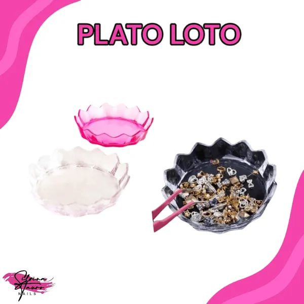 Plato Loto P/Strass