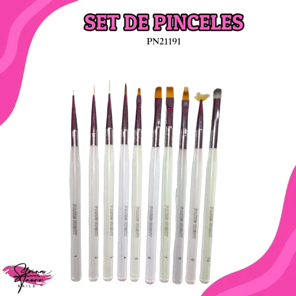 Set Pinceles X10