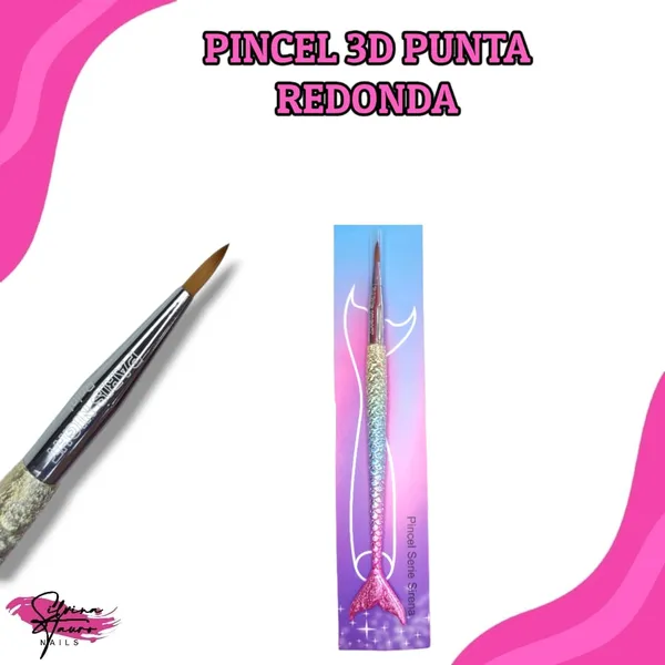 Pincel 3D P/Redonda