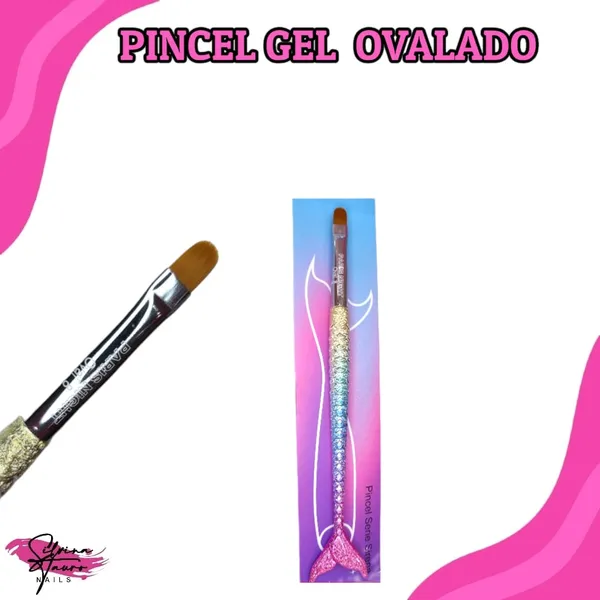 Pincel Gel Cola Sirena