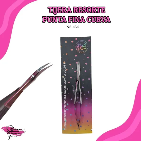 Tijera Resorte Nail Show