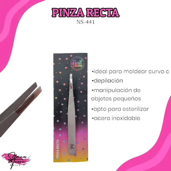 Pinza Recta Nail Show