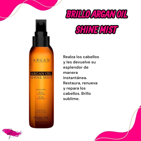 Brillo Argan Oil Shine Mist Fidelite