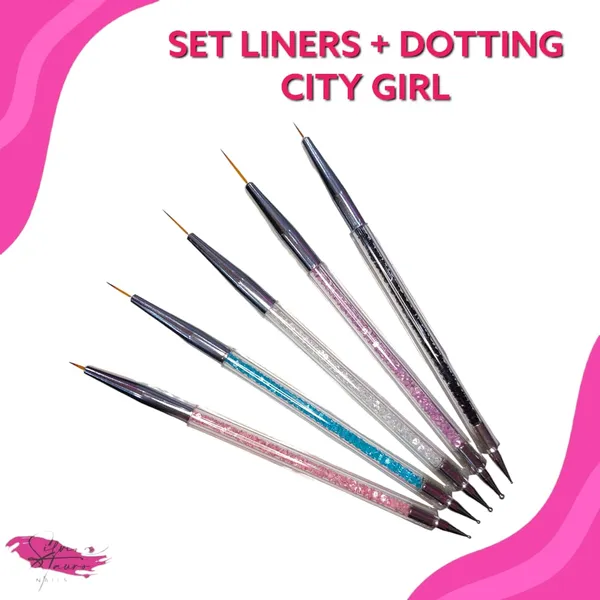 Set Liner C/Dotting X5 City Girl