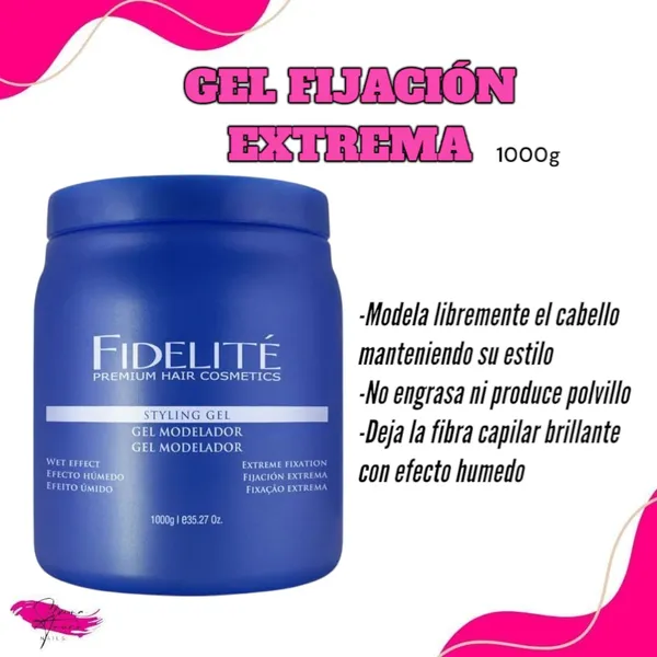 Gel Fijacion Extrema 1000ml