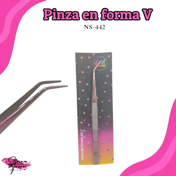 Pinza en Forma V Nail Show