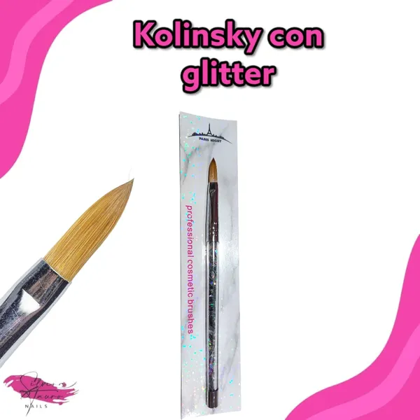 Pincel Kolinsky M/Glitter Paris #8
