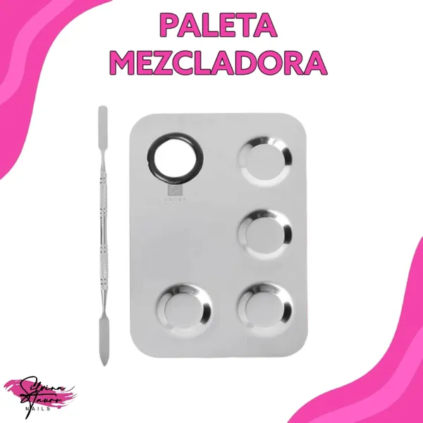 Paleta Mezcladora Metal