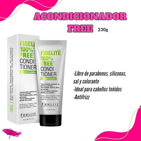 Acondicionador Free 100% 230ml